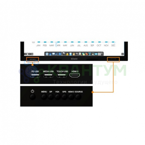 Интерактивная панель IQBoard IQTouch 86" LE086MD